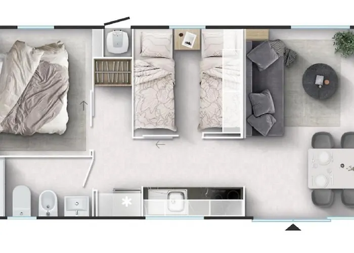 Mobile Homes Camp 2* Klenovica